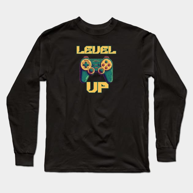 Level Up Long Sleeve T-Shirt by Pixy Official